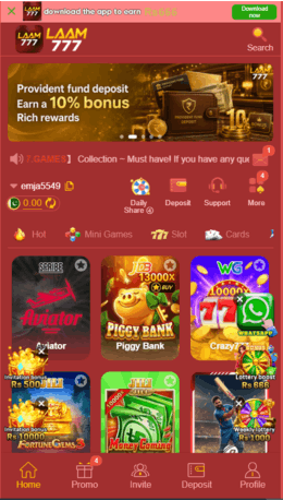 LAAM777 Game Bonuses