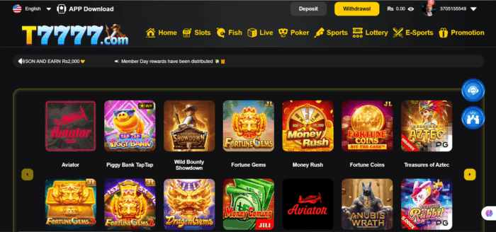 T7777 Game Download